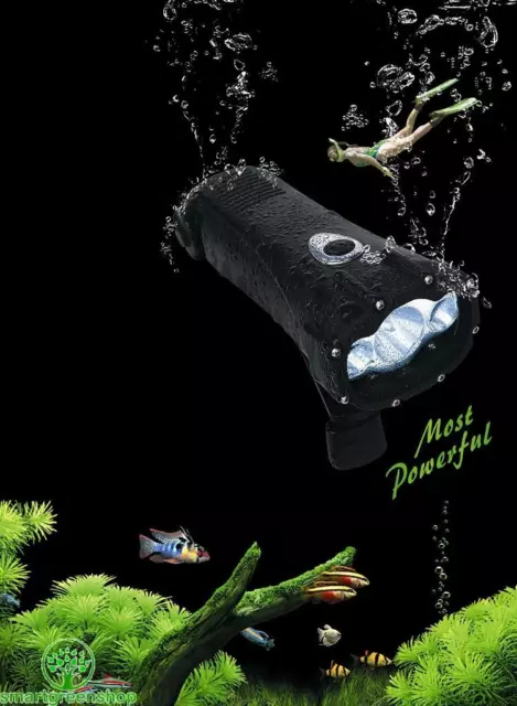 POWERplus Shark Imperméable Robuste LED à Remontoir Dynamo Torche Avec Chargeur 3