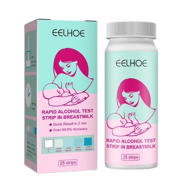 Breastmilk Alcohol Test Strips for Breastfeeding Moms