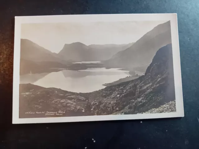Old Postcard, Real Photo, Lake District, Crummock Water, unposted