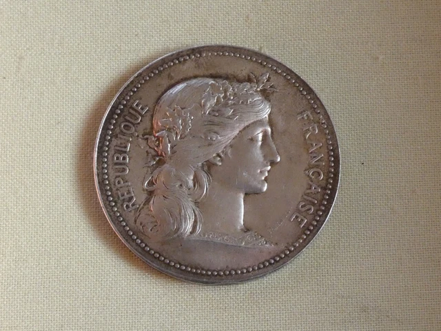 Médaille Caisse Des Écoles XIe Arrondissement Paris 1907, Par Oscar Roty, Bronze