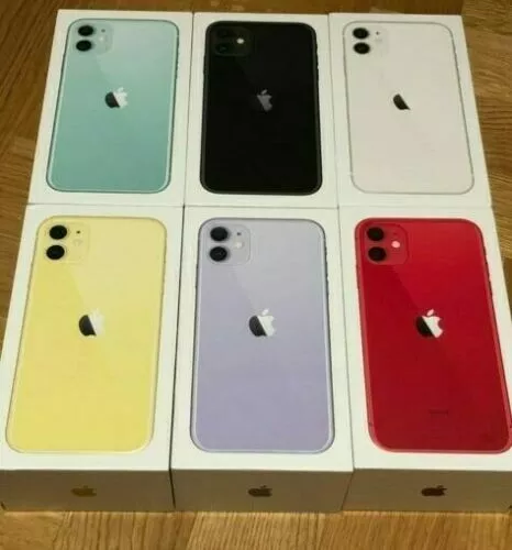 10X Job Lot Original empty box for APPLE iPhone 11 Mixed Colours