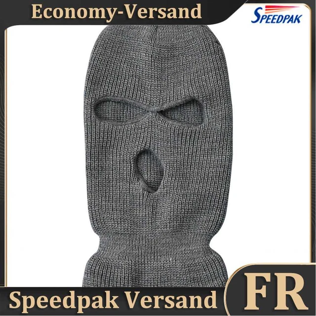 Winter Warm Cycling Hood Mask Windproof Skiing Fleece Headgear (Linen Gray) Hot