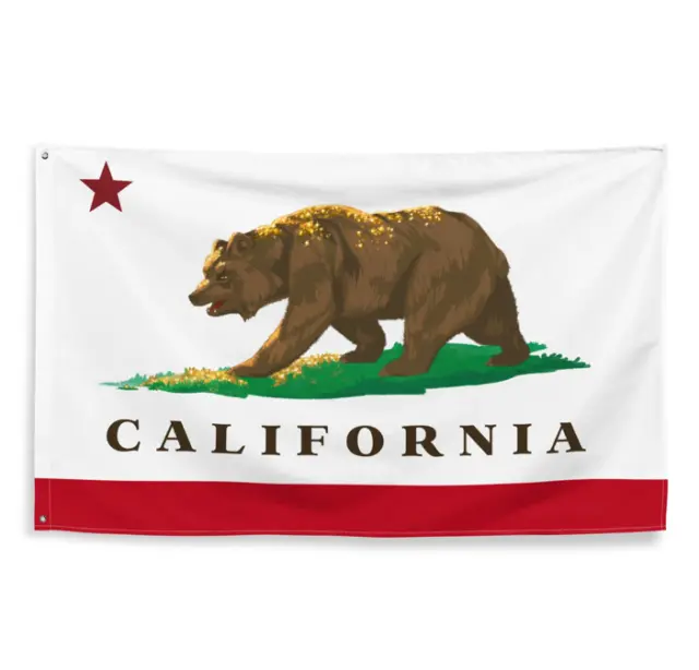 California State Flag (3' x 5' FT CA Flag)