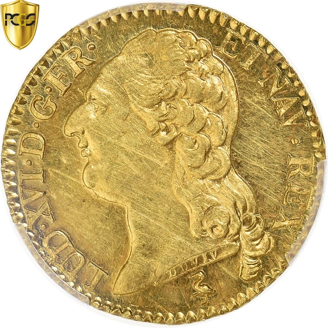 [#1065621] Coin, France, Louis XVI, Louis d'or à la tête nue, 1785, Paris, Pedig