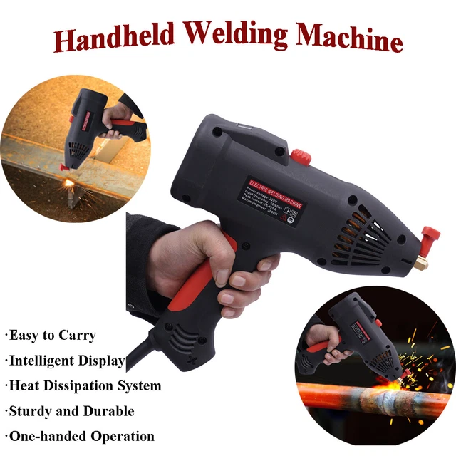 3000W Intelligent Digital Display Handheld Electric Welding Machine For Steel