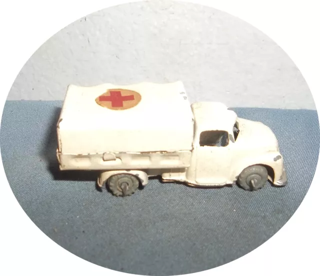 L702~ Toy Truck~ Red Cross Medical Supplies ~ Barclay / Tootsietoy / Japan