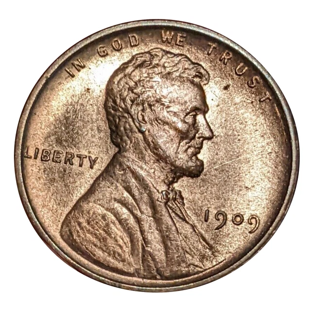1909 VDB Lincoln Cent, RED, Gorgeous TONING Gem BU++  ** ID16331 Free S/H!