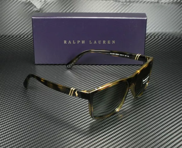 Ralph Lauren Polo PH4133 500371 Havana Rectangle Square Men's 59 mm Sunglasses 3