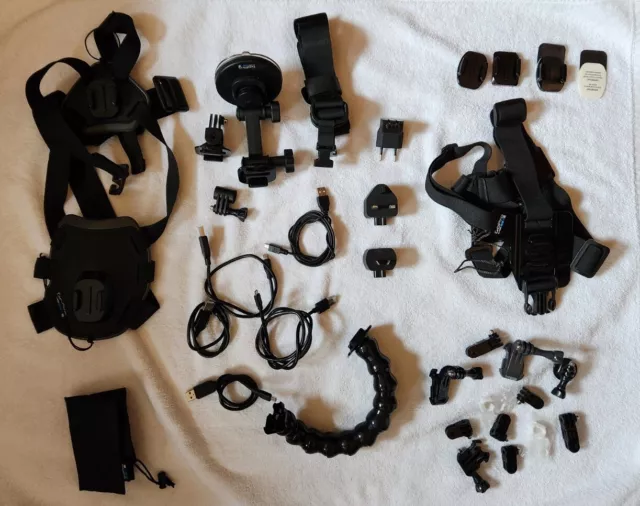 GoPro Accessories Mounts Harness Parts Kit