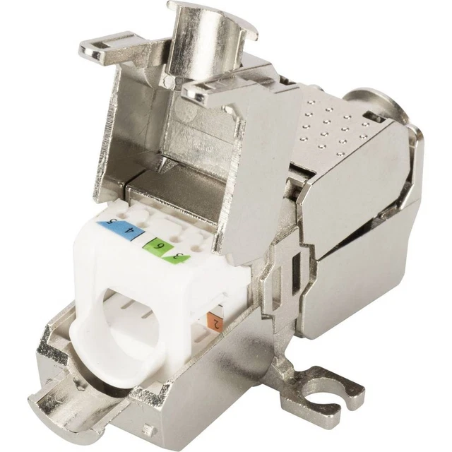 DIGITUS RJ45 / raccord réseau informatique Adaptateur CAT 6a, non ...