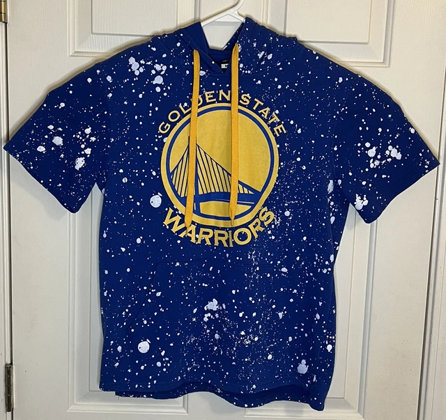 Zipway NBA Men's Golden State Warriors Flag Short Sleeve Hoodie