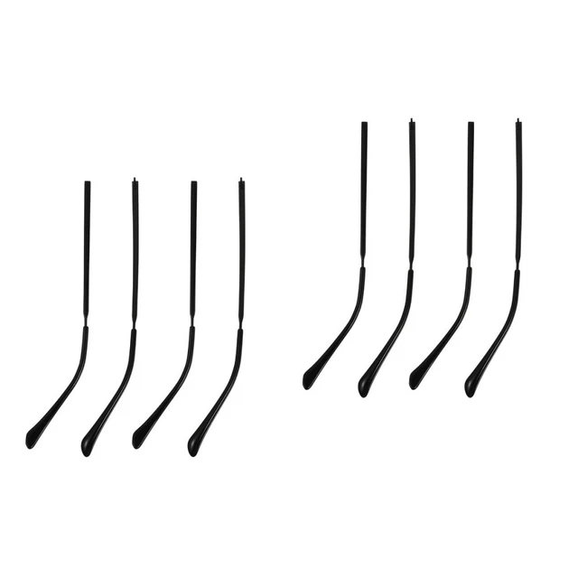 4 pares de gafas de metal brazos piernas de repuesto anteojos brazos templo anteojos