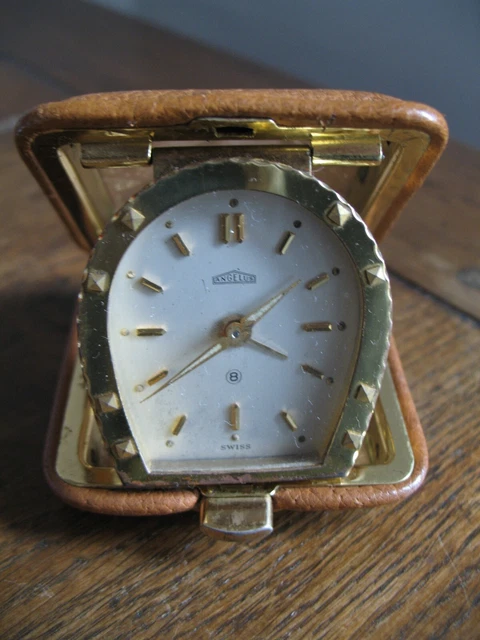Pendulette Régulateur Mappin & Webb, Lausanne 1900 - Avec écrin Cuir Violet, à Réviser