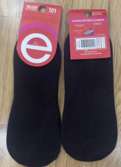 Women's Fishnet Ankle Socks Quality Elastic Stretch Net Black One Size BNIP