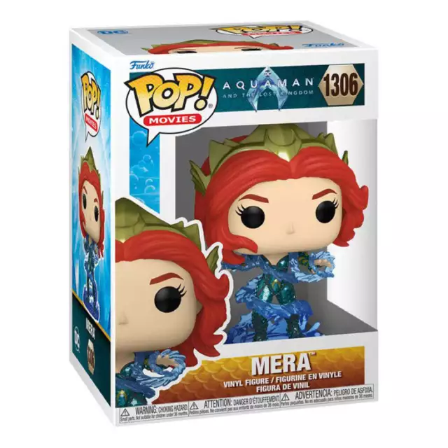 Aquaman et le Royaume Perdu Mera 9 cm Pop ! Figurine en vinyle