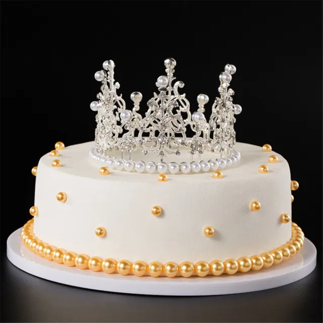 Crown Tiara Cake Decoration Cake Topper DIY Cake Happly Birthday Baking Decor
