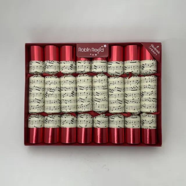 Robin Reed Christmas Party 8pc Hand Bells Concerto Musical Crackers