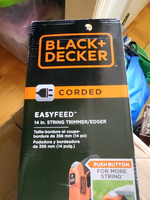 Black+decker String Trimmer Electric 14-inch (BESTE620FF)