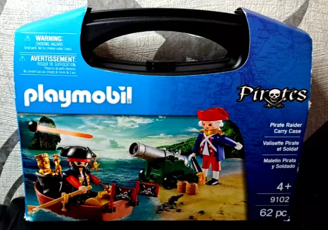 Valisette pirate et soldat Playmobil 9102, Playmobil