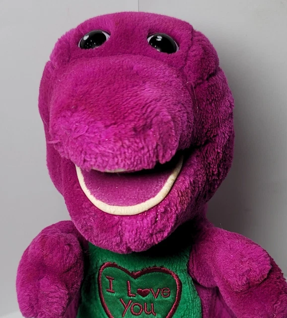 BARNEY PLUSH THE Purple Dinosaur Sings "I Love You" Song, Stuffed