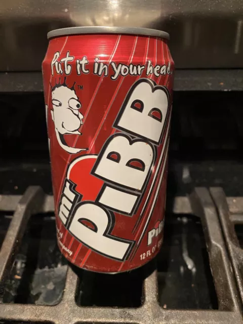 Mr. Pibb “Put It In Your Head” Soda 🥤 Can RARE FEB 6, 1995