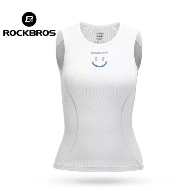 ROCKBROS Women Cycling Vest Breathable permeability Sweat-wicking Sleeveless