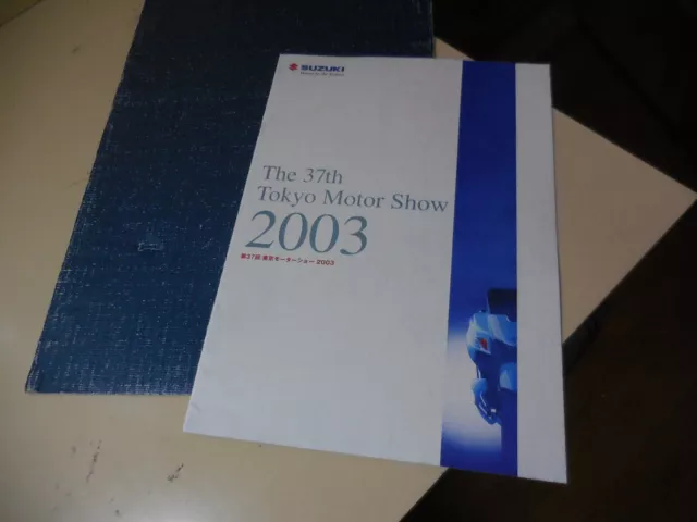 MC Suzuki Japanese Literature 2003 The 37th Tokyo Motor Show