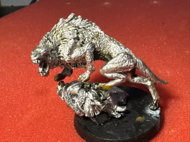 Wild Warg Chieften Games Workshop Lord Of The Rings Warhammer MESBG Metal