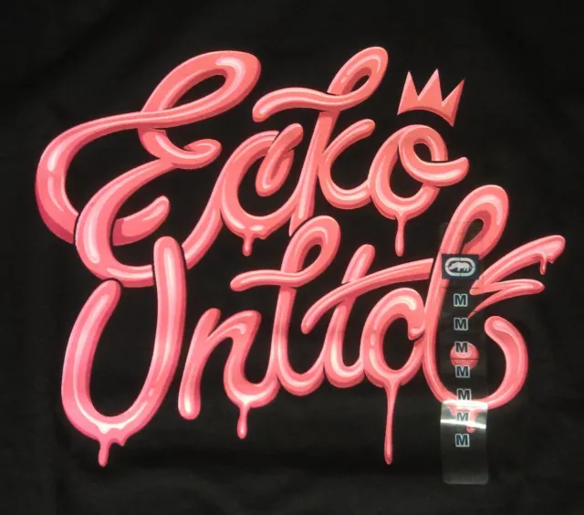 Marc Ecko Unltd Dripping Juicy Liquid Candy Logo Tee T-Shirt Brand New