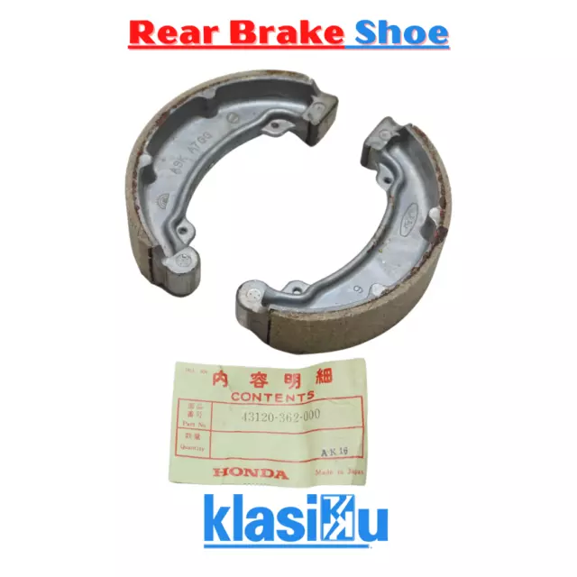 Honda Arrière Frein Chaussure CB125 Ca CB CD Cmx VT XL 125 250 NOS OEM