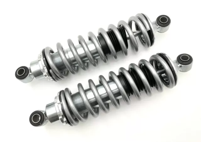 Street Rod Coilovers Shocks Adjustable 250 # Lbs Springs Rate Coil Overs Silver