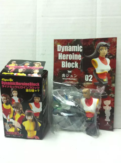 FiguAx Dynamic Heroine Block Grande Mazinga Great Mazinger JUNE Busto MIB