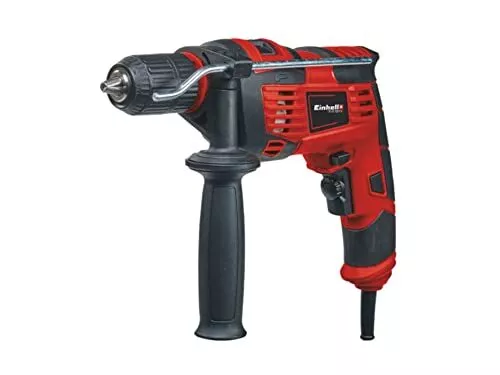 Einhell Trapano a Percussione Tc-Id 720/1 e Kit (Mandrino Autoserrante da 13 Mm,