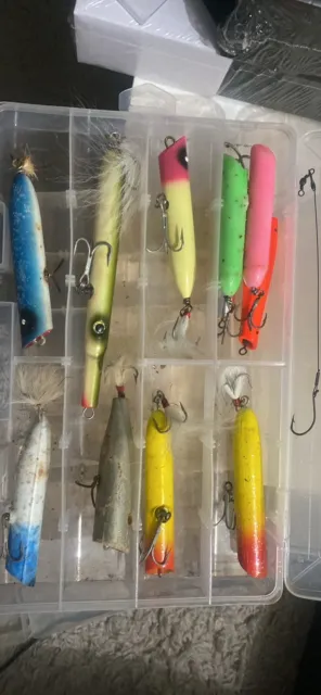 FISHING LURES, SALT water, tuna, trolling, doorknob, new old stock