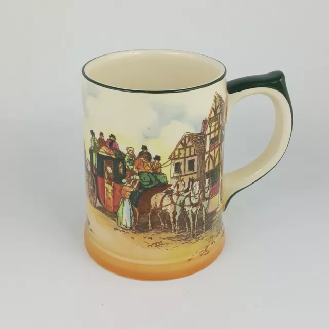 Royal Doulton - " Old English Coaching Scenes " Stein Tankard D6393 - RD 714