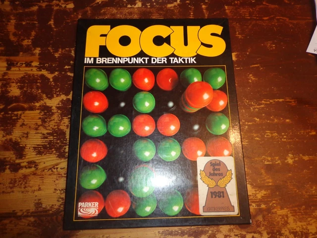 FOCUS - Im Brennpunkt der Taktik von Parker Brothers