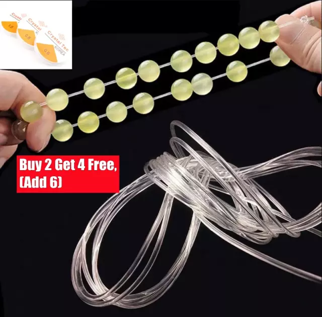 Strong Elastic Stretchy Thread Beading Cord Bracelet String For Jewellery Making