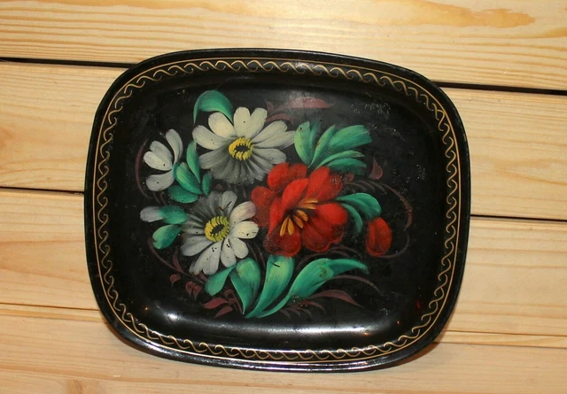 PETIT PLATEAU ANCIEN métal Massilly France EUR 12,60 - FR