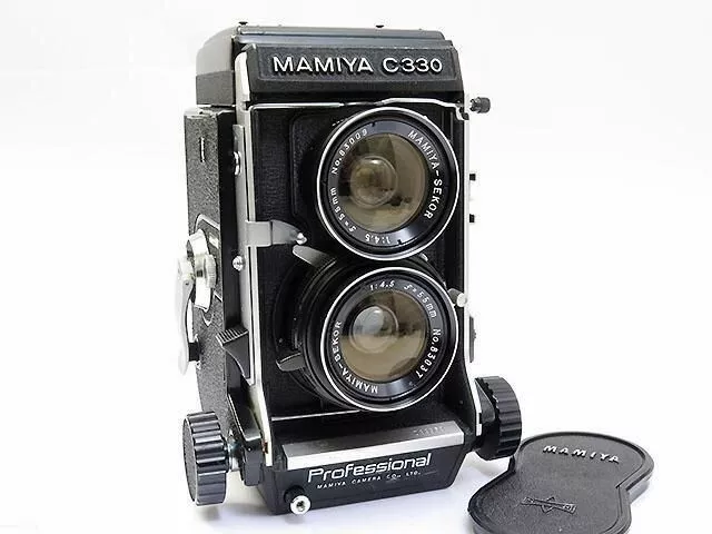 Mamiya C330 Medium Format Tlr Caméra à Film Avec Sekor C 55/4.5 Lens Japon F/S