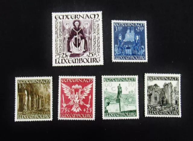 nystamps Luxembourg Stamp # B137-B142 Mint OG NH $60       M29y3180