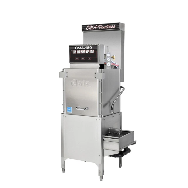 CMA Dishmachines CMA-180-VL TALL Door Type Tall Ventless Dishwasher, High Temp