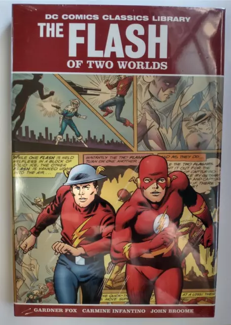 The Flash of Two Worlds DC Comics Classic Library Hardcover Sealed (2009)