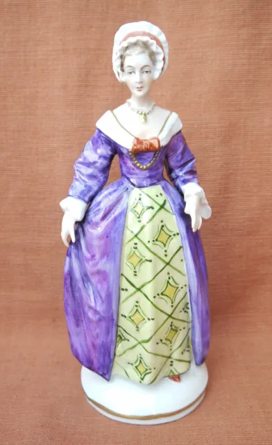 Sitzendorf  "Catherine Howard"  Wife of Henry VIII Figurine