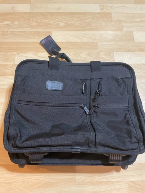 TUMI 2206D3 Black Ballistic Wheeled Expandable Laptop Bag Briefcase Carry On