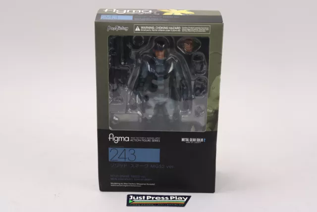 Max Factory figma 243 Metal Gear Solid 2 Snake MGS2 Ver. Open - No Box Prop