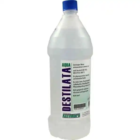 Aqua Destilata - Destilliertes Wasser 1000 ml Flüssigke