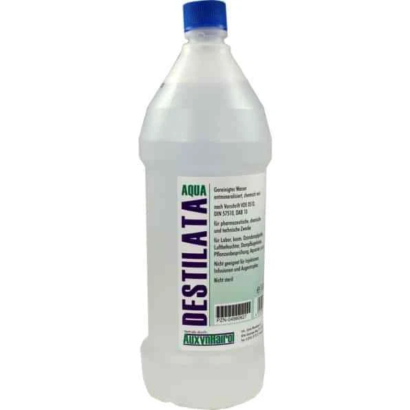 Aqua Destilata - Destilliertes Wasser 1000 ml Flüssigke