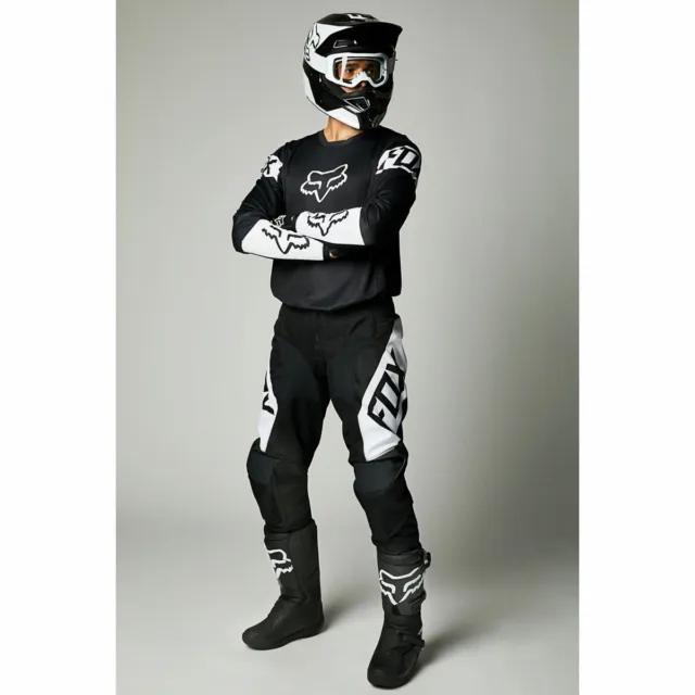 NEUF EQUIPEMENT TENUE Motocross 2021 Fox Racing 180 Revn Noir Blanc Enduro  BMX EUR 179,95 - PicClick FR