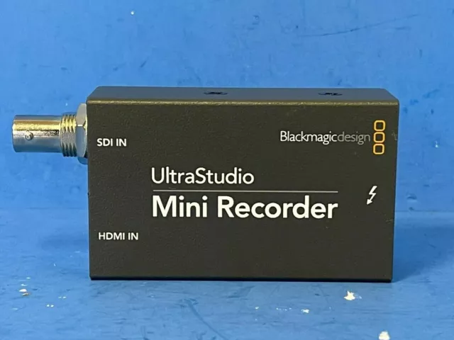 Blackmagic Design UltraStudio Mini Recorder SDI / HDMI Thunderbolt w/ Cable 2