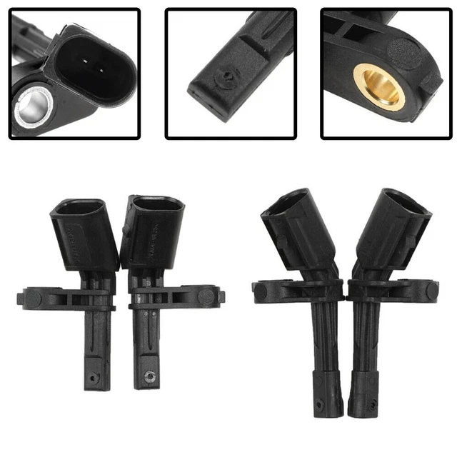 4X ABS Wheel Speed Sensor Front Rear For A3 TT For Golf For Jetta Replacement